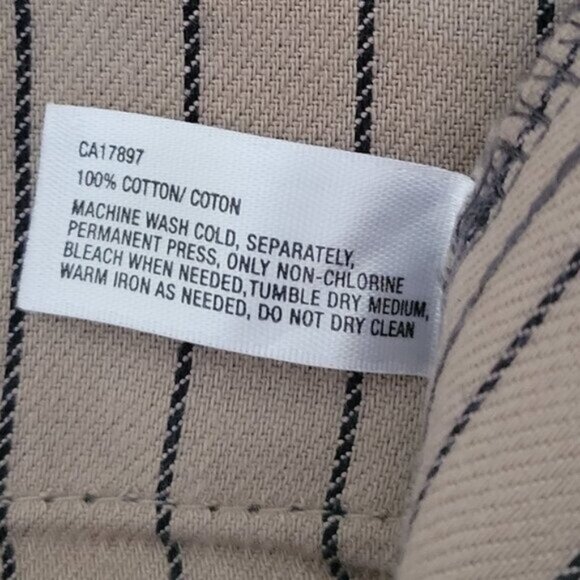 New GAP Brand New With Tags Khaki Pants Gray Men's 36 x 30 Classic Straight - Picture 11 of 13